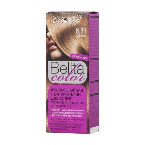 Краска для волос Belita Color Тон 831, пшеница