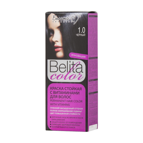 Краска для волос Belita Color Тон 10, черный