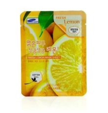 Тканевая маска для лица ЛИМОН с витамином С Fresh Lemon Mask Sheet